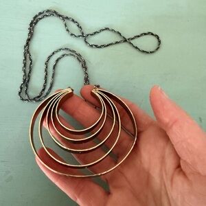 Anthropologie Gold-Tone Necklace - long